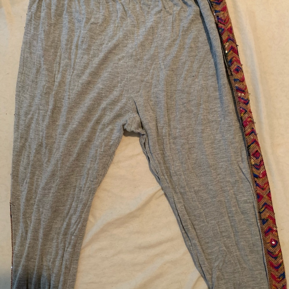 Grey joggers